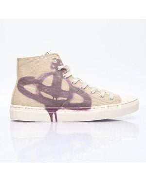 Vivienne Westwood High-Top Sneakers - Pink