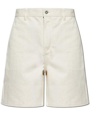 Jil Sander Shorts With Pockets - White