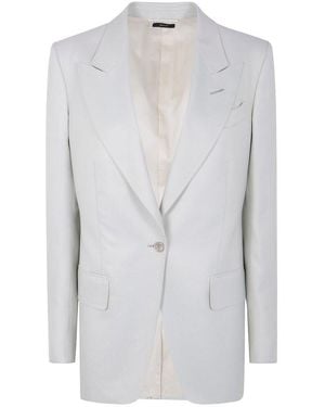 Tom Ford Single Breasted Jacket - Grey