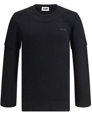 Magliano Long-Sleeved Crewneck T-Shirt - Blue