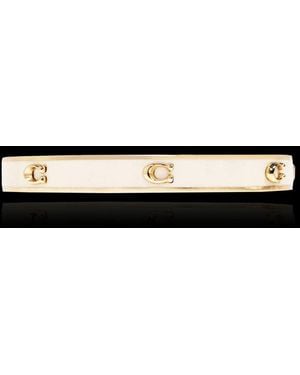 COACH Logo Detailed Bracelet - Black