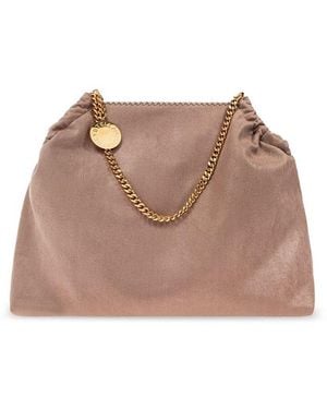 Stella McCartney Chain-Linked Top Handle Bag - Brown
