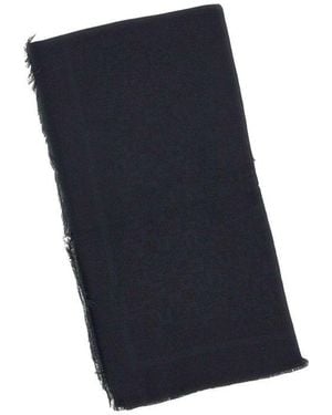 Elisabetta Franchi Logo Pattern Scarf - Blue