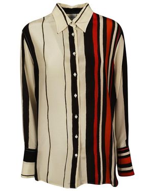 Aspesi Striped Shirt - Black