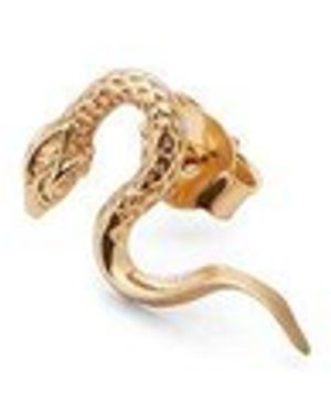 Emanuele Bicocchi Serpens Stud Single Earring - Metallic