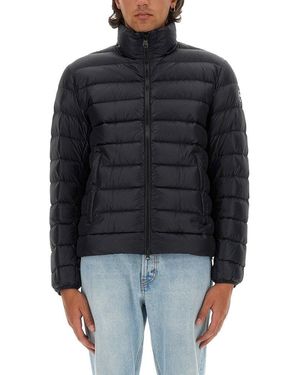 Colmar Zipped Quilted Down Jacket - Black