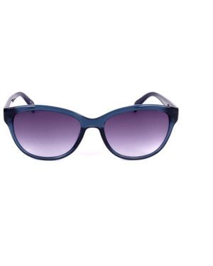 Ted Baker Oval Frame Full Rim Sunglasses - Purple