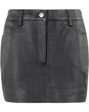 REMAIN Birger Christensen Mini Skirt - Black