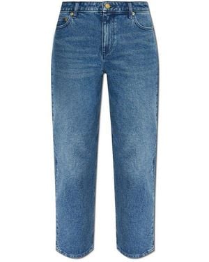MICHAEL Michael Kors Straight-leg Stretch Denim Jeans - Black