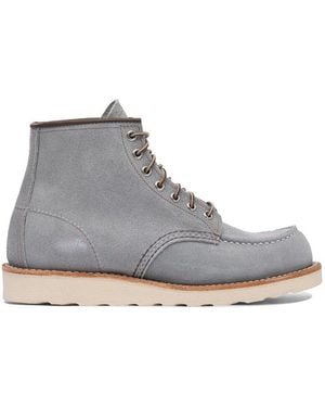 Red Wing Moc Toe Boots - Grey