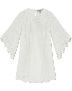 AllSaints Eyelet Mini Dress - White