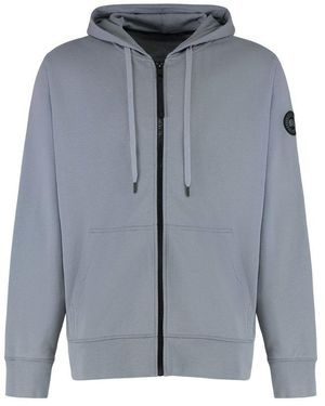 Canada Goose Huron Zipped Long-Sleeved Hoodie - Grey