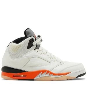 Nike Air 5 Retro High Top Sneakers - White