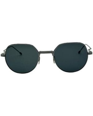 Thom Browne Geometric Frame Sunglasses - Green