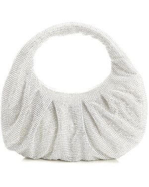 Twentyfourhaitch Joan Clutch Bag - White