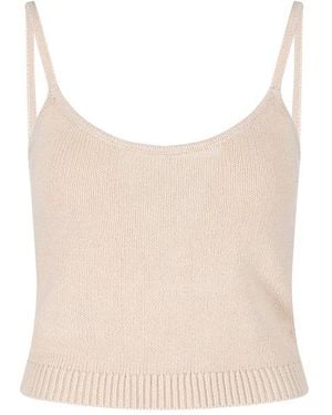 THE GARMENT Sleeveless Knit Top - Natural