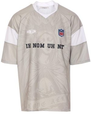 ih nom uh nit Holy Mary Technical T-Shirt - White
