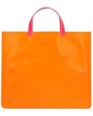 Comme des Garçons Super Fluro Leather Tote Bag - Multicolor