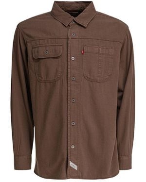 Levi's Utility Button-Down Shirt - Brown