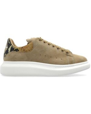 McQueen Printed Low-Top Trainers - Green