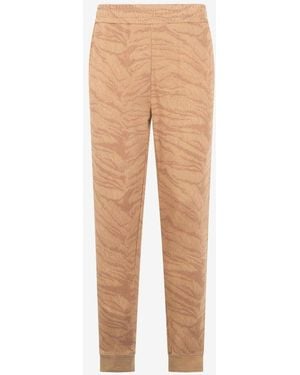 Roberto Cavalli Printed Joggers - Natural