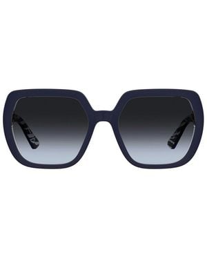 Love Moschino Square Frame Sunglasses - Blue