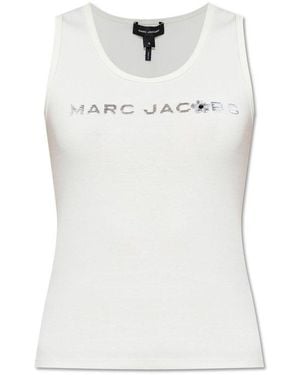 Marc Jacobs Logo Top - White