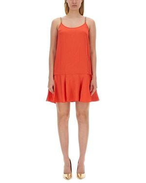 MICHAEL Michael Kors Dress With Chain Straps - Red