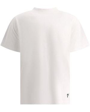 South2 West8 Embroidered Tee - White