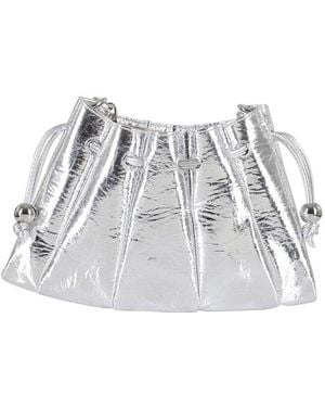 THEMOIRÈ Dafne Drawstring Fastened Shoulder Bag - White