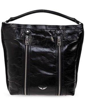 Zadig & Voltaire Sunny Hobo Bag - Black