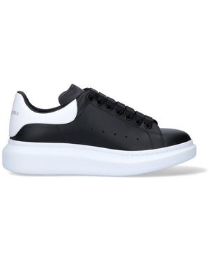 McQueen Oversized Low-Top Sneakers - Black