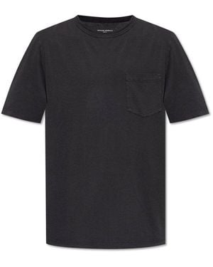 Officine Generale Classic Pocket T-Shirt - Black