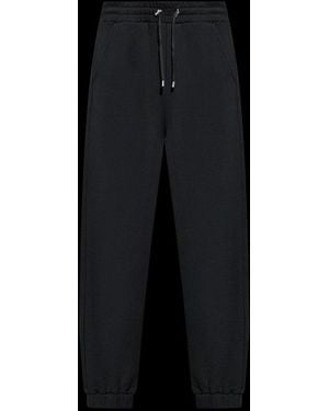 Balmain Logo Printed Drawstring Sweatpants - Black