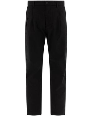 C.P. Company Pleated Trousers - Black