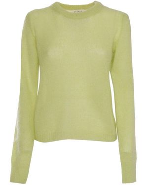 P.A.R.O.S.H. P.A.R.O..H. Crewneck Knitted Jumper - Green