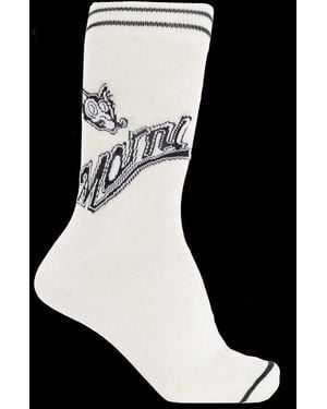 Marni Wolf Detail Socks - Black