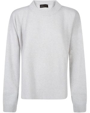 Roberto Collina Crewneck Knit Jumper - White