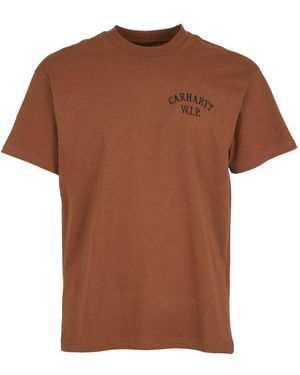 Carhartt S/s Cabinetry T-shirt - Brown