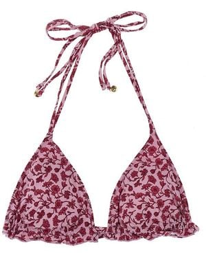 Love Stories Joyful Bikini Top - Red