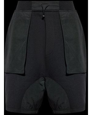 DSquared² Drawstring Elastic Waist Shorts - Black