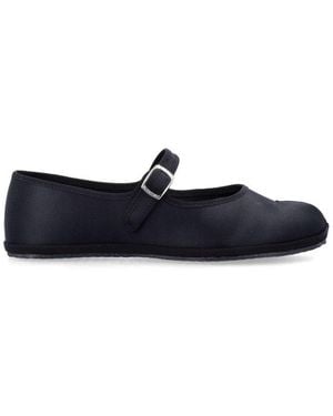 DROGHERIA CRIVELLINI Fu Tabi Strap Flats - Black