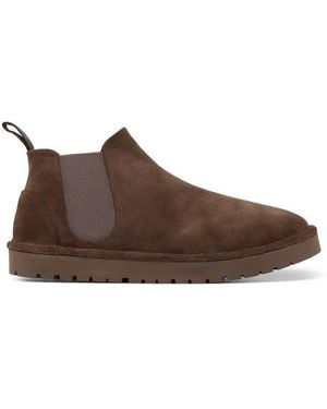 Marsèll Round-Toe Slip-On Boots - Brown