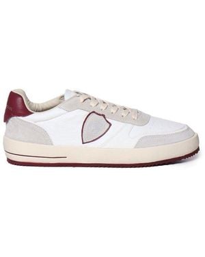 Philippe Model Nice Low-Top Sneakers - White