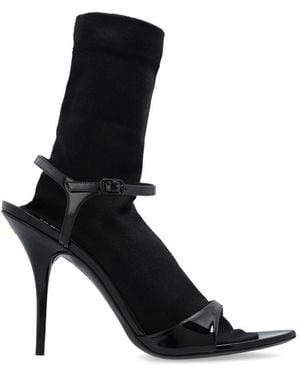 Balenciaga Avenue Sock Court Shoes - Black