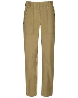 Givenchy Khaki Cargo Trousers - Green