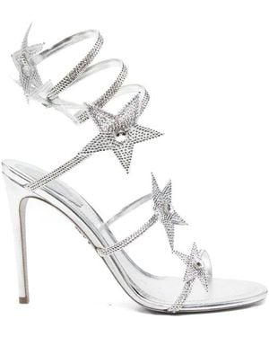 Rene Caovilla René Caovilla Cleo Star Sandals - White