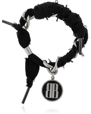Balenciaga Adjustable Bracelet - Black
