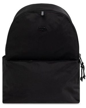 DIESEL D-Pack Logo Plaque Backpack - Black