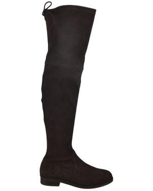 Stuart Weitzman Lowland Bolt Boots - Black